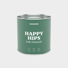 mammaly - Happy Hips - Functional Snacks - Doggo - dog snacks - treats - natural - healthy - joints - bones - green lipped mussels